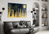 Colors of the Night Glass Wall Art.