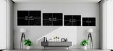 Cat Glass Wall Art.