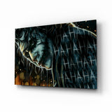 Joker Glass Wall Art.