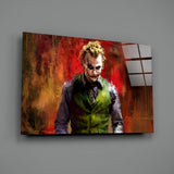 Joker Glass Wall Art.
