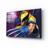 Wolverine Glass Wall Art.