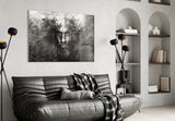 Kobe Bryant Glass Wall Art.