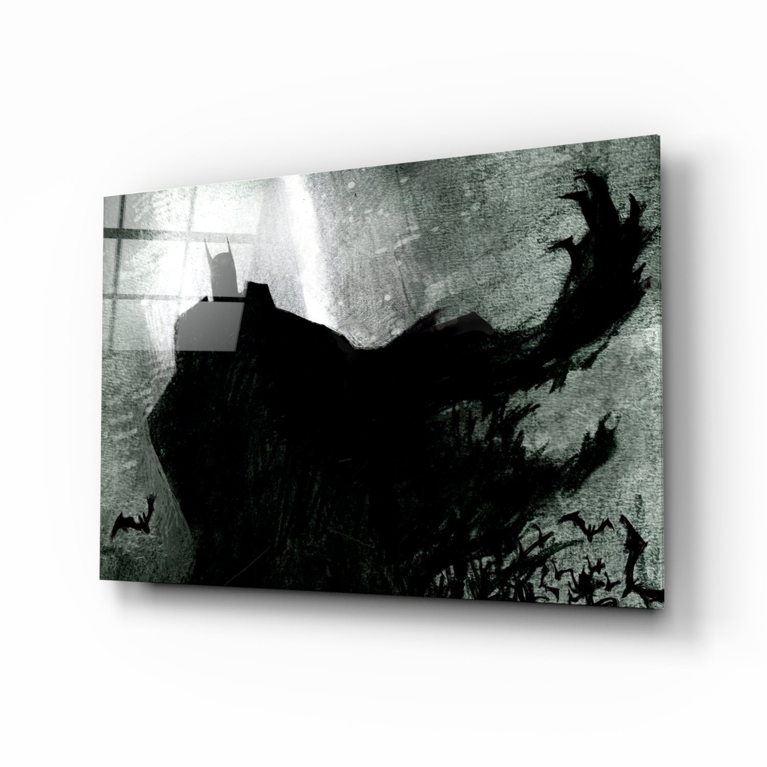 Batman Glass Wall Art.