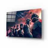 Star Wars Bad Batch Glass Wall Art.