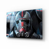 Star Wars Bad Batch Glass Wall Art.