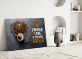 Coffee Glass Wall Art.
