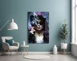 Marla Singer Glass Wall Art.