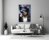Marla Singer Glass Wall Art.