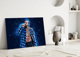 Nipsey Hussle Glass Wall Art.