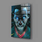 Lebron James Glass Wall Art.