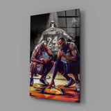 Respect for Kobe Bryant Glass Wall Art.