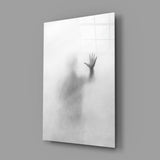Despair Glass Wall Art.