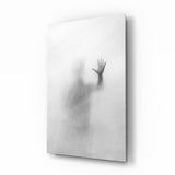 Despair Glass Wall Art.