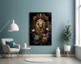 Lion King Glass Wall Art.