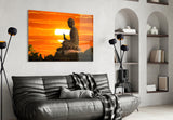 Buddha of Ibiraçu Glass Wall Art.