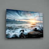 Sunset Glass Wall Art.