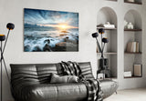 Sunset Glass Wall Art.