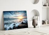 Sunset Glass Wall Art.