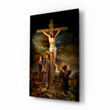 Jesus Glass Wall Art.