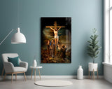Jesus Glass Wall Art.