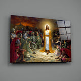 Jesus Glass Wall Art.