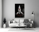 Cross Glass Wall Art.