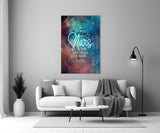 Stars Glass Wall Art.