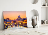 St. Peter's Basilica Glass Wall Art.