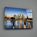 Frankfurt Glass Wall Art.