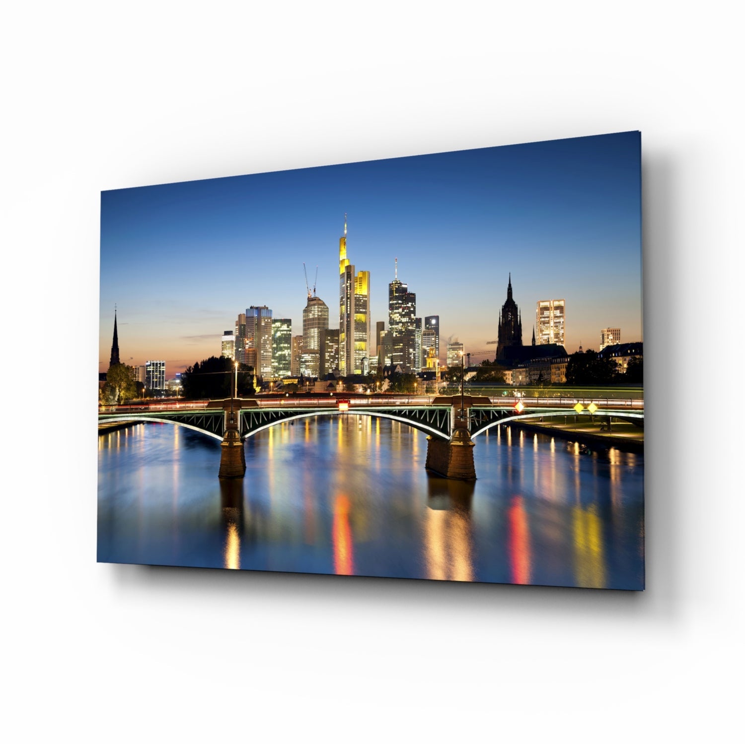 Frankfurt Glass Wall Art.