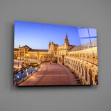 Sevilla  Glass Wall Art.