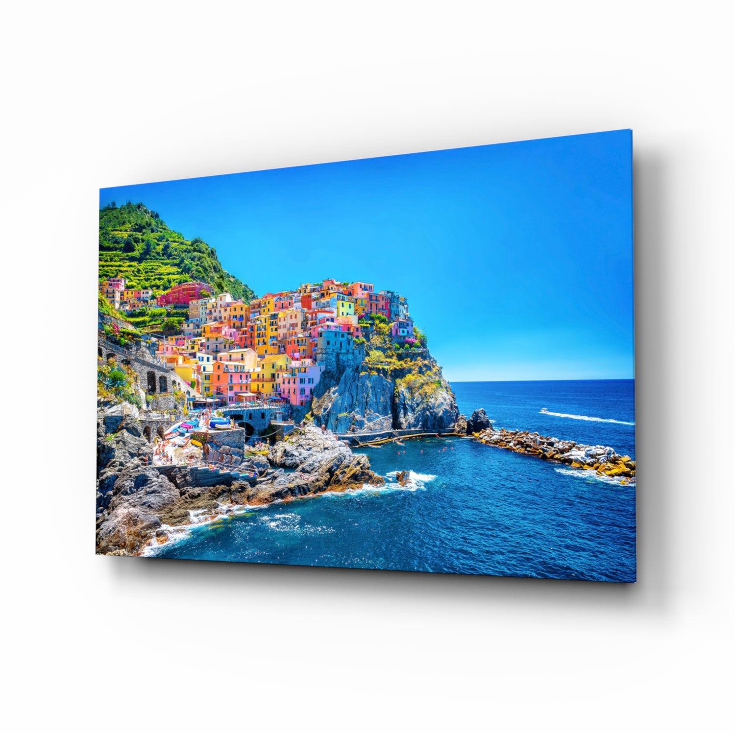 Manarola Glass Wall Art