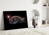 Deepsea Fish Glass Wall Art.