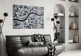 Forest Landscape Glass Wall Art.