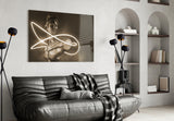 Abstract Art Glass Wall Art.