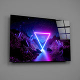 Abstract Art Glass Wall Art.