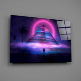 Abstract Art Glass Wall Art.