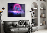 Abstract Art Glass Wall Art.