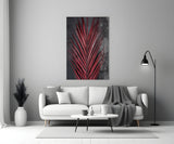 Areca Bunch Glass Wall Art.