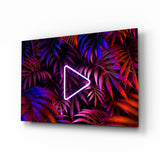 Abstract Art Glass Wall Art.
