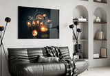 Gambler's Guns Glass Wall Art.