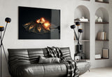 Gambler's Guns Glass Wall Art.
