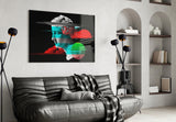 Abstract Art Glass Wall Art.
