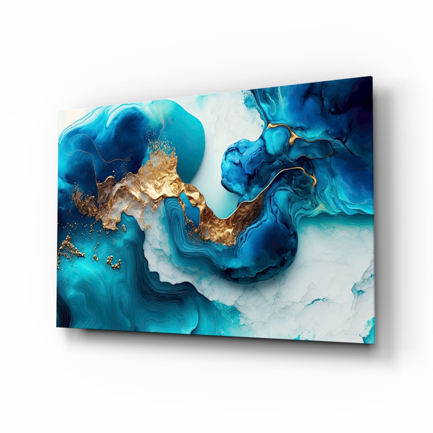 Abstract Art Glass Wall Art.