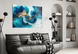 Abstract Art Glass Wall Art.