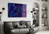 Abstract Art Glass Wall Art.