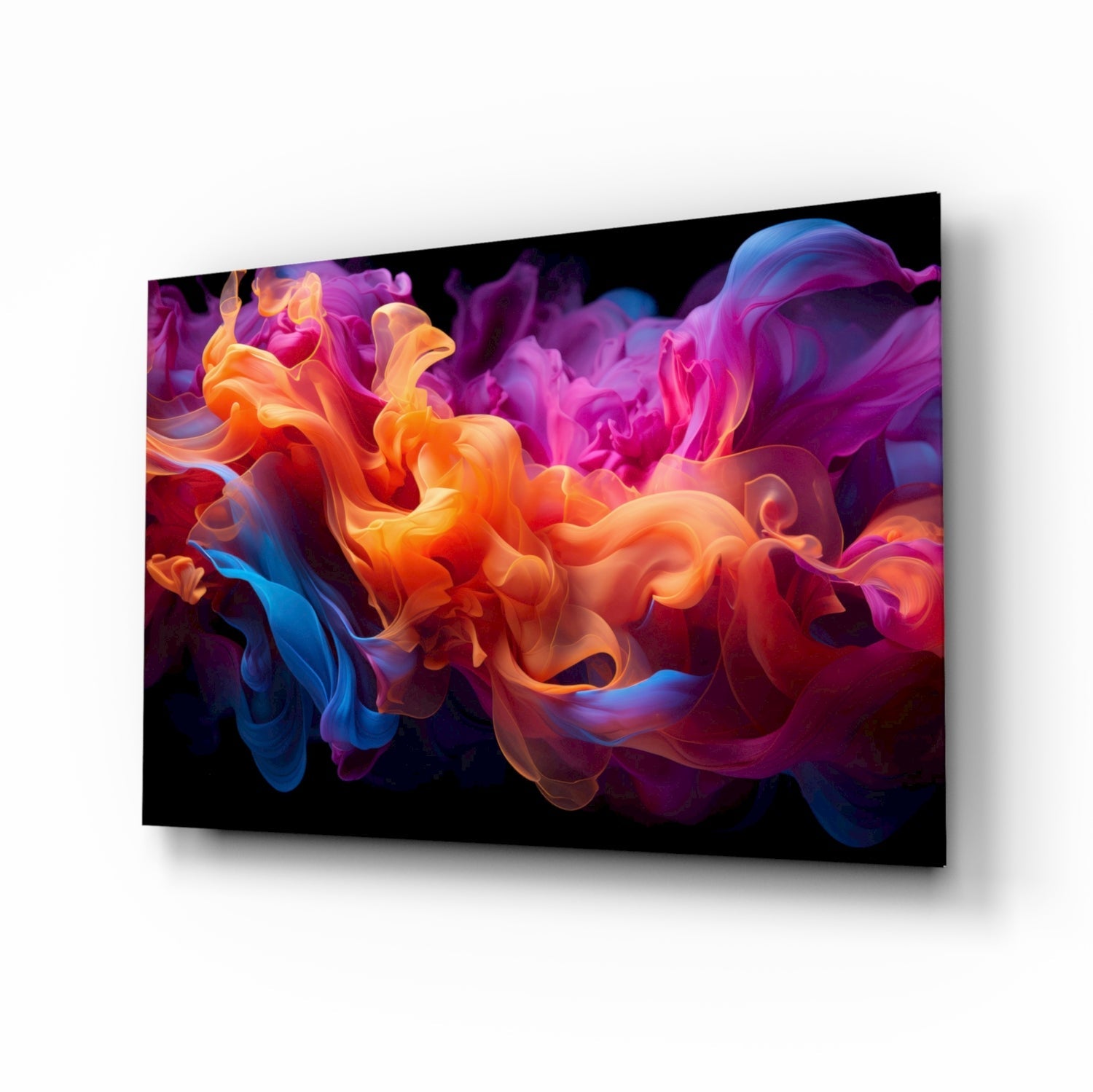 Abstract Art Glass Wall Art.
