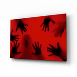 Loneliness Glass Wall Art.