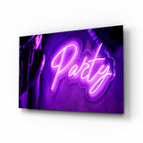 Entertainment Glass Wall Art.