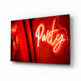 Entertainment Glass Wall Art.